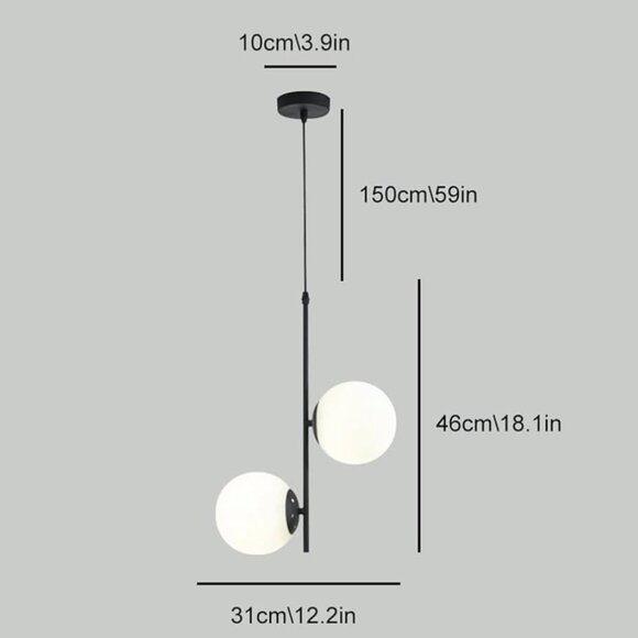 Modern Minimalist Pendeant Lights - Picture 2 of 3